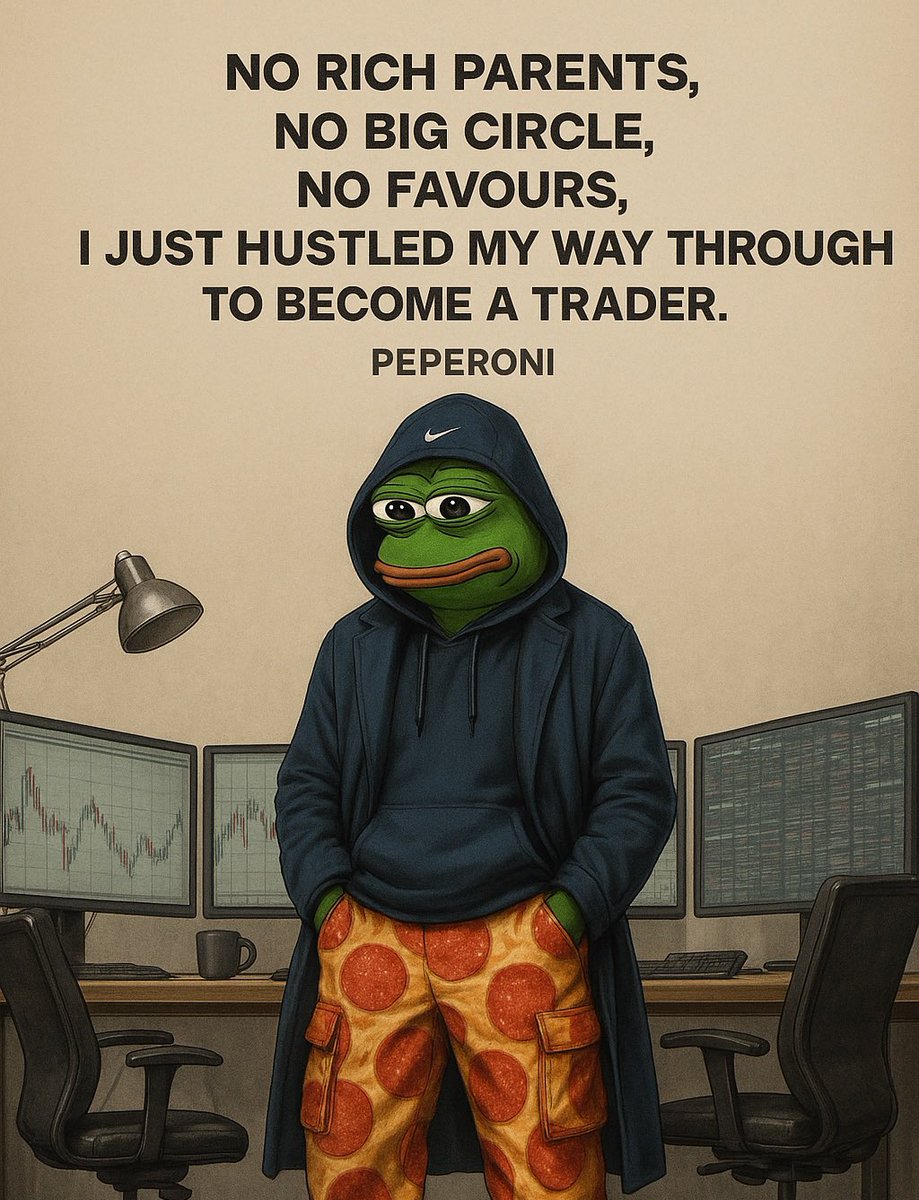 Trust the process

❤️ Like + 🔁 RT

#Memecoins #Solana #Peperoni #Meme #CryptoCult
