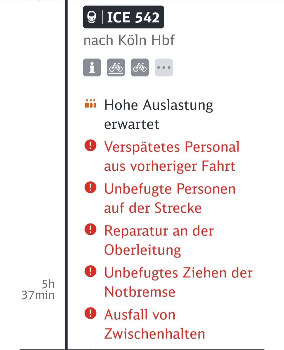 Heute übertreiben sie.