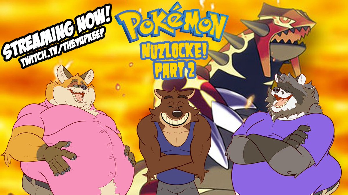Spirited_Fox's tweet photo. Hei hei! We're here for a surprise stream &amp; we're rearing to go throw some pokeballs! Will we win? Will we lose? Will we get some more free stuff? Join @waffles_yupkeep, Shadow &amp; this Foxzilla as we brave Hoenn &amp; try to be the very best like no one ever was--by keeping 6 pokemon! https://t.co/1umiqITrOG