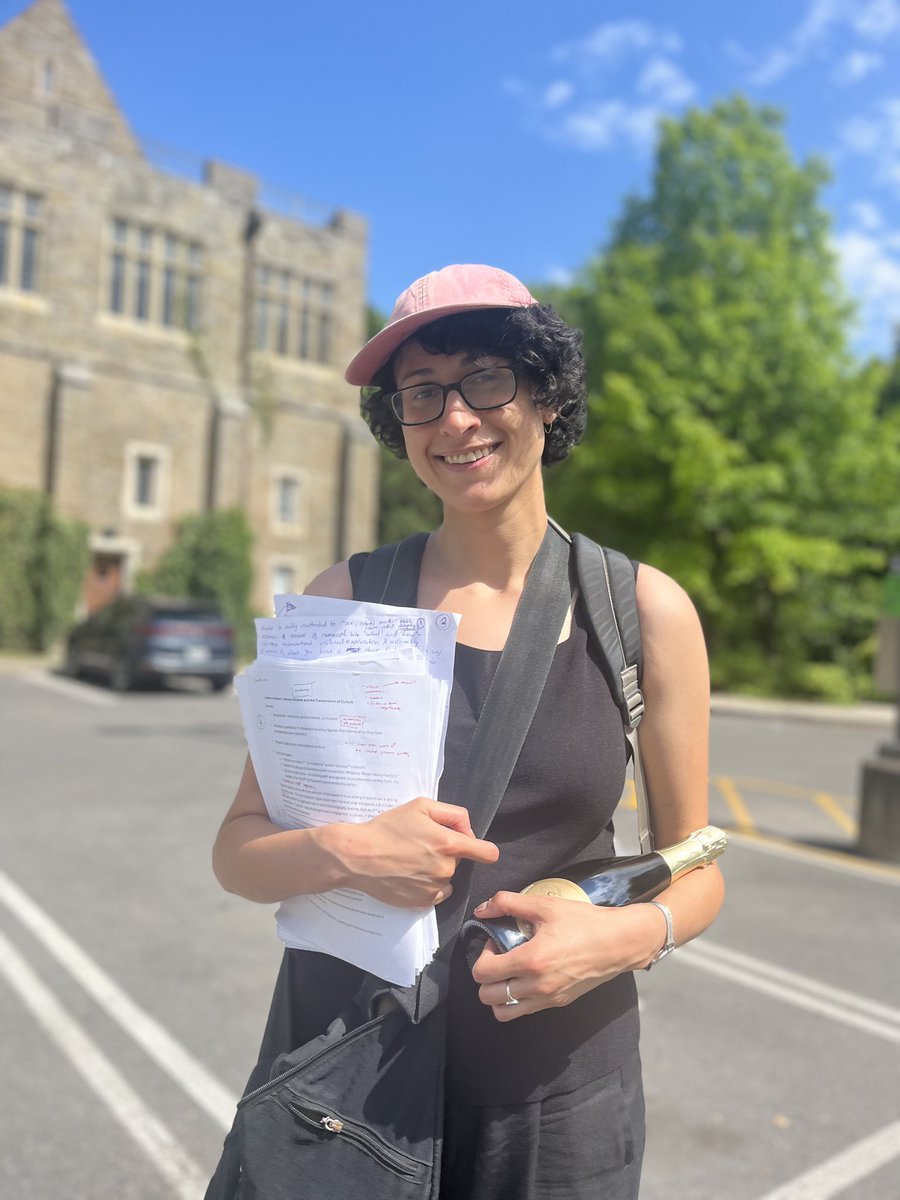 Alec Pollak (@alecpollak) on Twitter photo I got my PhD in English yesterday!!! 😭🥳🎊
401 pages printed ✅
dissertation defended ✅
Dr. Pollak ✅
<a href="/EnglishCornell/">English at Cornell</a> I got my PhD in English yesterday!!! 😭🥳🎊
401 pages printed ✅
dissertation defended ✅
Dr. Pollak ✅
<a href="/EnglishCornell/">English at Cornell</a>