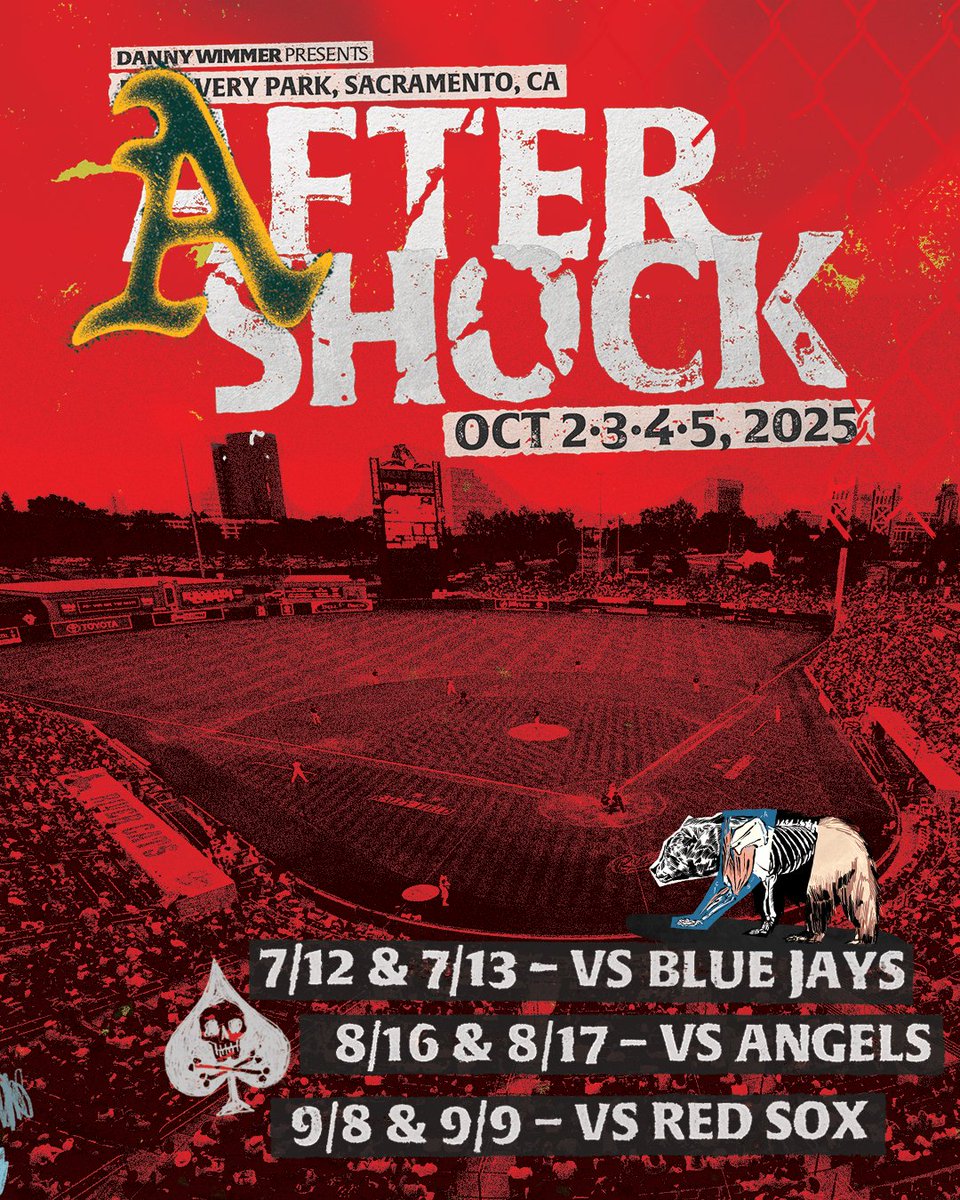 AFTERSHOCKSAC's tweet image. ⚾ SPOT. SNAP. WIN. 📷 

See the Aftershock logo at an @Athletics game? Whether you&apos;re in the stands or catching it from home — snap a pic and upload it via on.aftershockfestival.com/trk/AthleticsX for your shot at a pair of 4-Day Capital Club passes to Aftershock!

🔥 New this year: Capital…