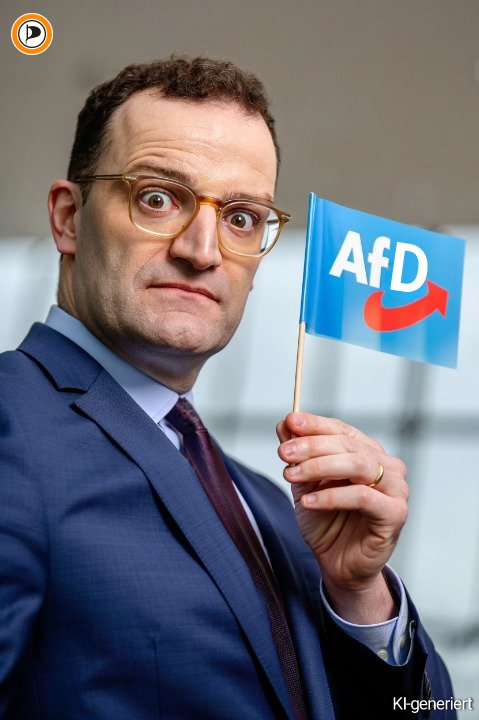 CDU-Fraktionschef Jens Spahn &amp; Kanzler Merz zerstören den politischen Konsens unter den demokratischen Parteien &amp; stärken damit den rechten Rand, die AfD. Politische Machtspiele werden über Handlungs- &amp; Beschlussfähigkeit gesetzt. #NieMehrCDUCSU #SpahnRücktritt #PIRATEN