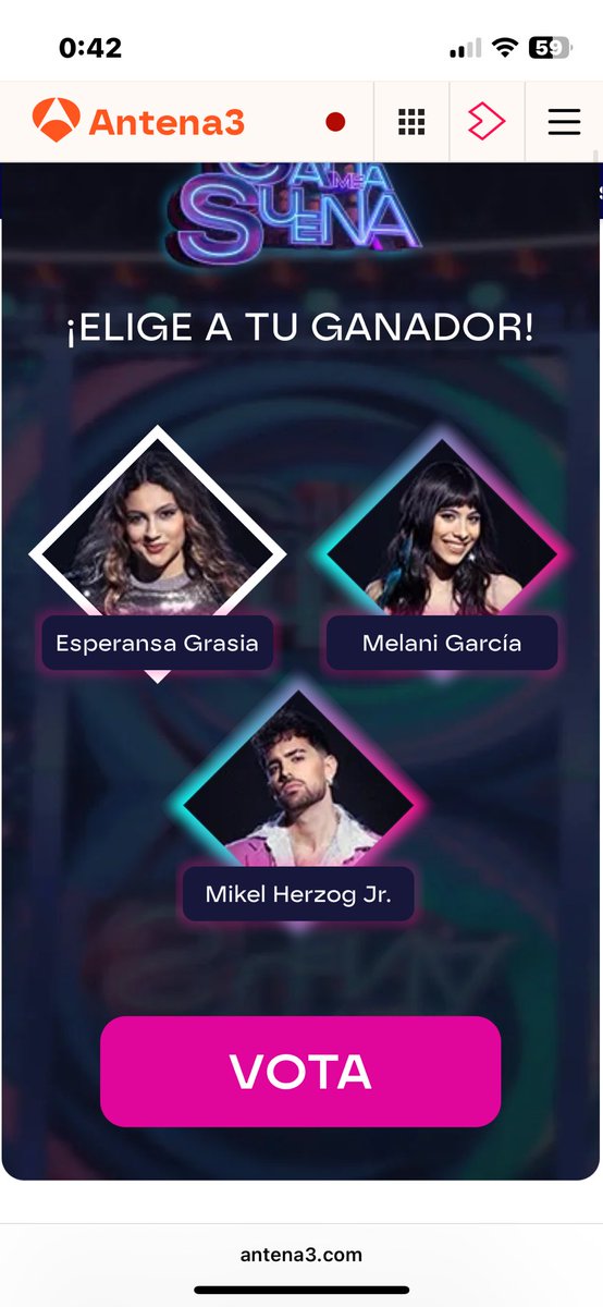 xcaarlaaxx's tweet photo. Pensemos con cabeza, es la única finalista que NO ES CANTANTE. No lleva años trabajando en su voz, en su técnica. Lo que ha conseguido Esperansa Grasia es digno de ganadora. Ella SÍ ha tenido evolución. #TCMSFinal https://t.co/xMt4Lxllqp