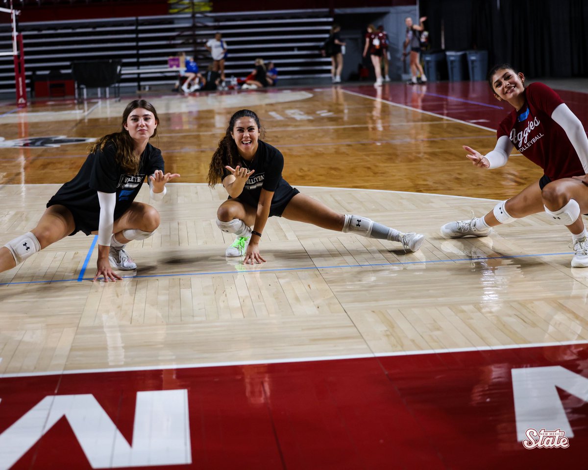 NMStateVBall's tweet image. Thanks again to all our campers this week! ๐ค
#AggieUp