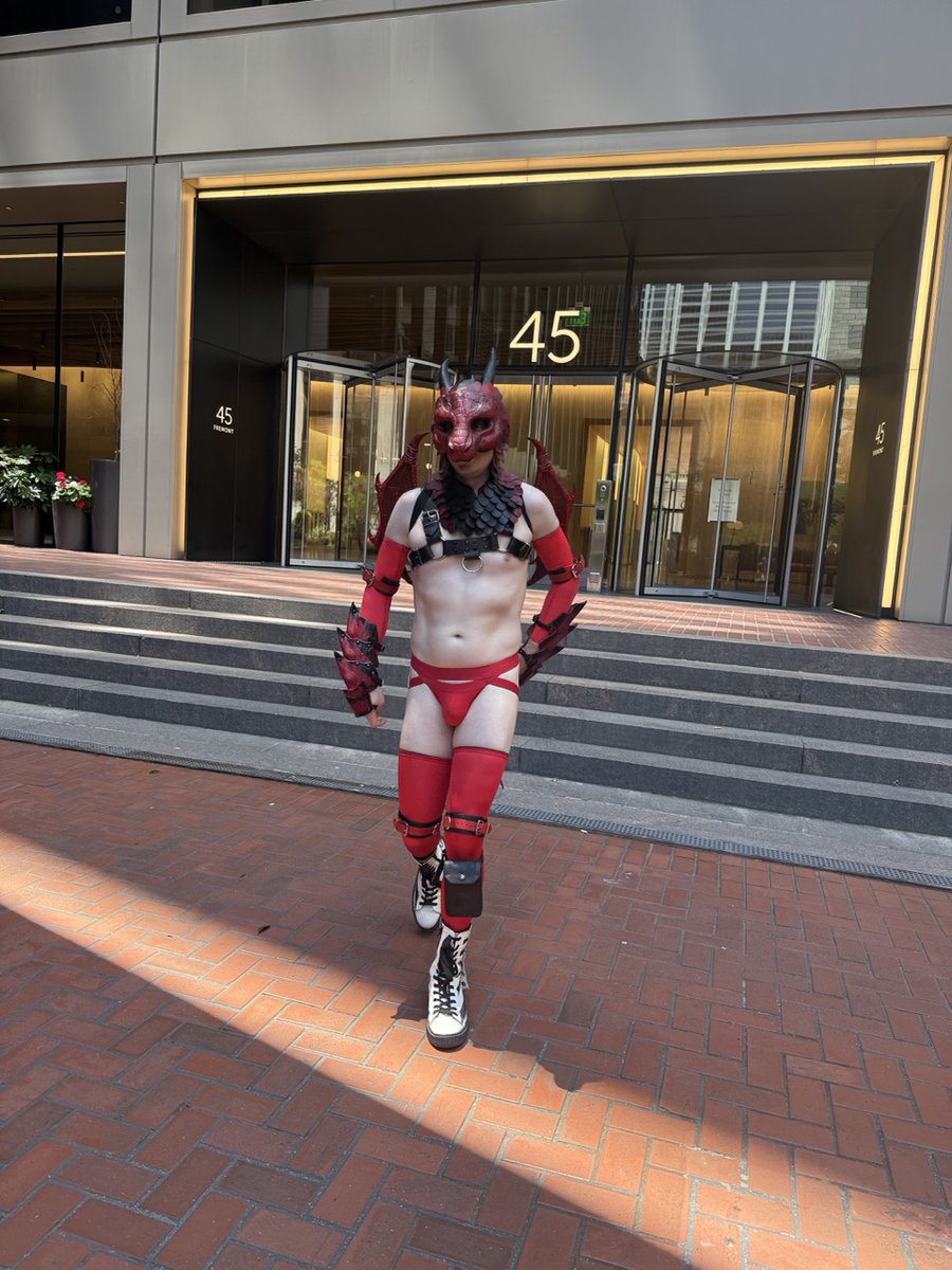 Dress for the job you want.
#FursuitFriday