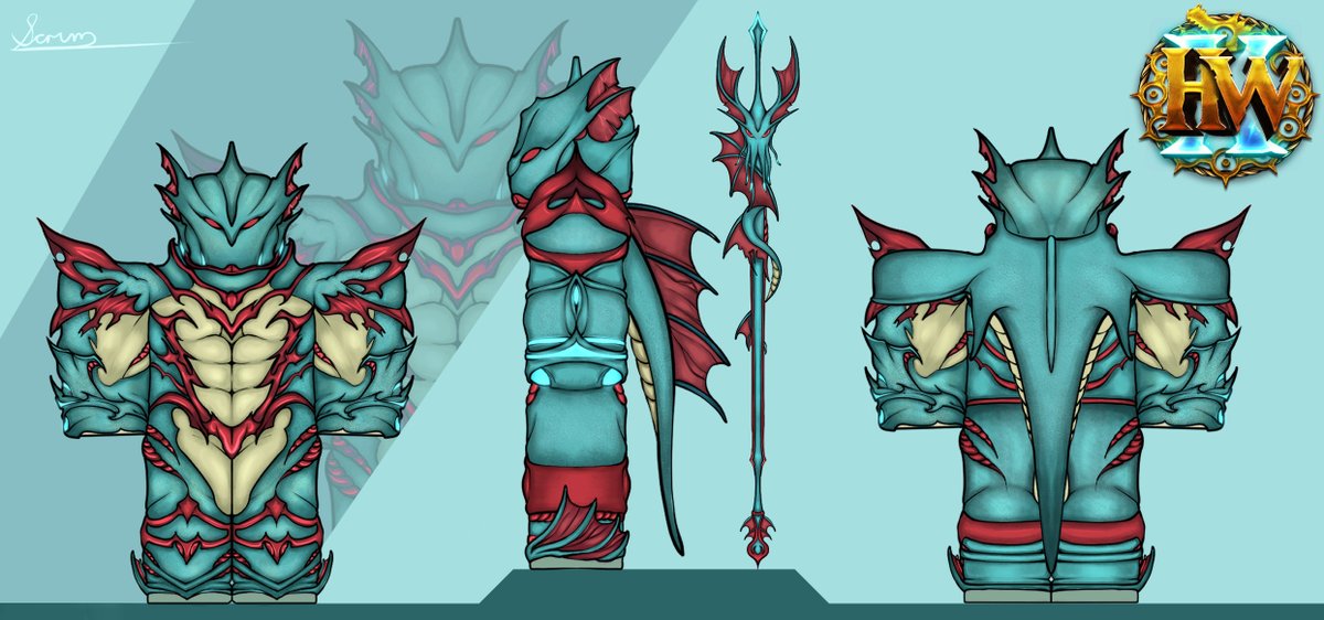 Carlton Armour Concept for Holy War X <a href="/Alphirex/">Alphirex</a> 

#ROBLOX | #RobloxDev | #conceptart
