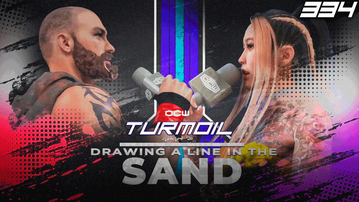 ocwfed's tweet image. Stream is up! MASSIVE edition of #OCWFED Turmoil EP 334 - Stream kicks off at 7:07PM EST
twitch.tv/ocwfed

Pride title on the line!
+ more!