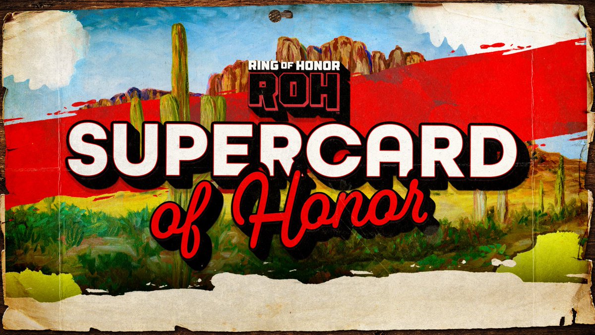 #ROHSupercard of Honor is LIVE from Arlington, TX starting at 8ET / 5PT EXCLUSIVELY on WATCHROH.com
Zero Hour begins at 7ET / 4PT at - youtube.com/live/PH3GSxNuK…

COUSINS TUNE IN!!!

BEEFS WATCHING CLOSELY!!!
