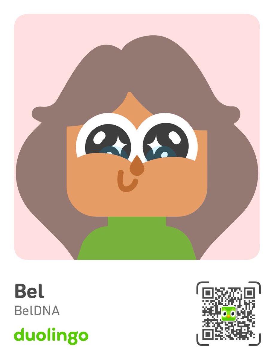 Here’s my profile – let’s be friends duolingo.com/profile/BelDNA…