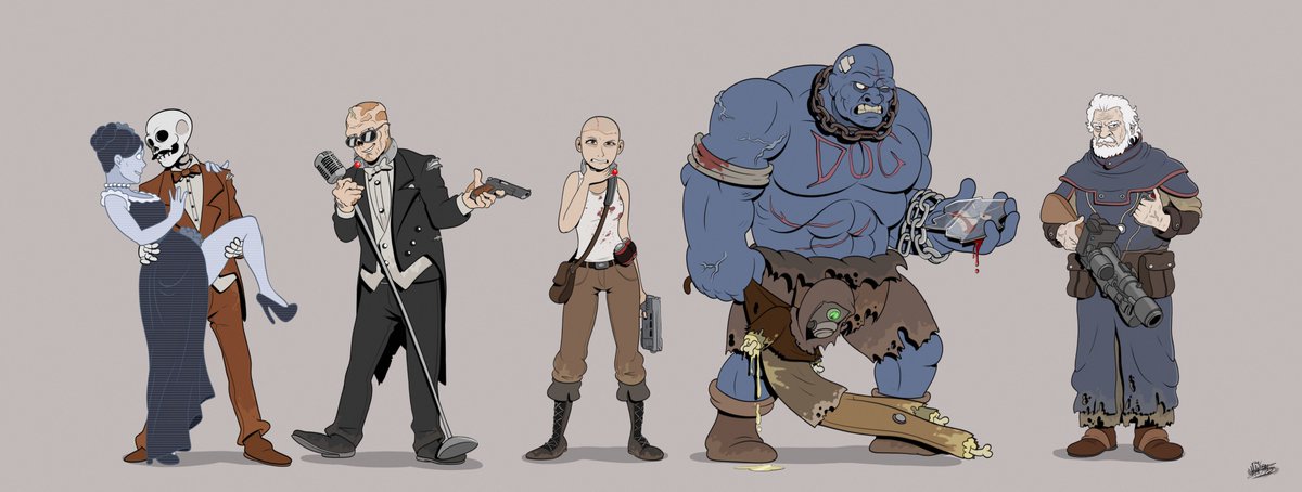 The Sierra Madre crew
#fallout #FalloutNewVegas