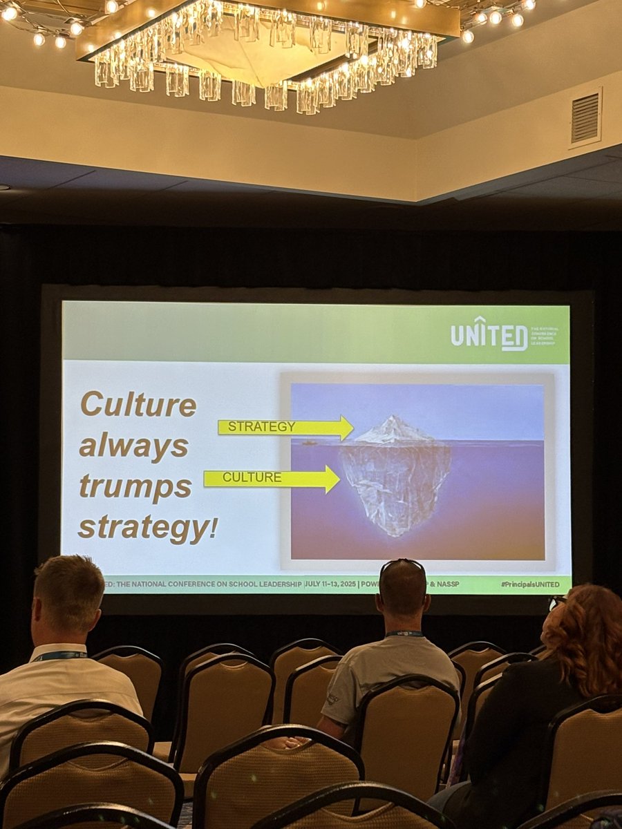 BenFeeney's tweet image. Solid presentation on building a positive and collaborative culture in our schools from my friends @derrickLawson62 and @marypatcumming. Great insights on prioritizing people and relationships! @NASSP #UNITED2025