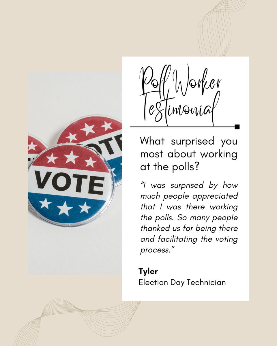 CoconinoVote's tweet image. Your community needs YOU! 🎉 Be a poll worker and help ensure fair, accessible elections for everyone. It's a vital role and a great way to serve your neighbors. #PollWorker #ElectionDay #Volunteer #CoconinoVotes