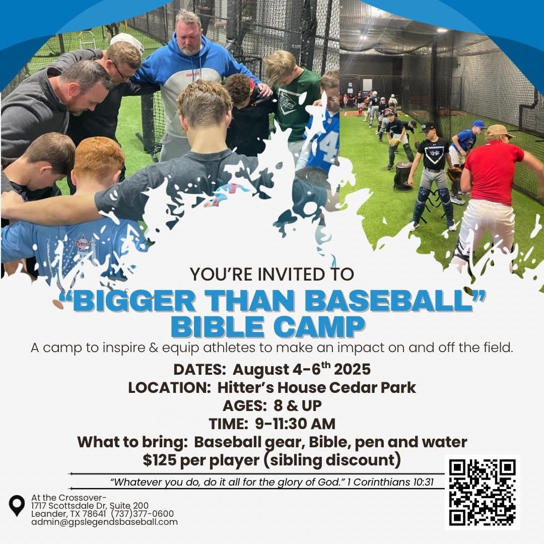 TXTwelveCapCity's tweet photo. We’ve partnered with local Pastors on a unique Camp opportunity. Don’t miss Baseball/Bible camp! Register below. 
Transformational >Transactional. Bigger than baseball. 🙏🏼⚾️

https://t.co/HEUax9nQuu https://t.co/QdNoifmILq