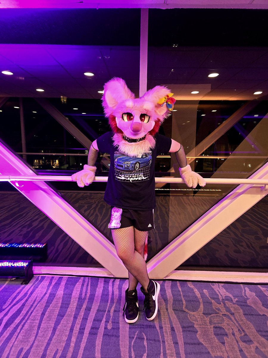 got way too drunk off a vodka cranberry 🍷🎵

#fursuitfriday #fe2025