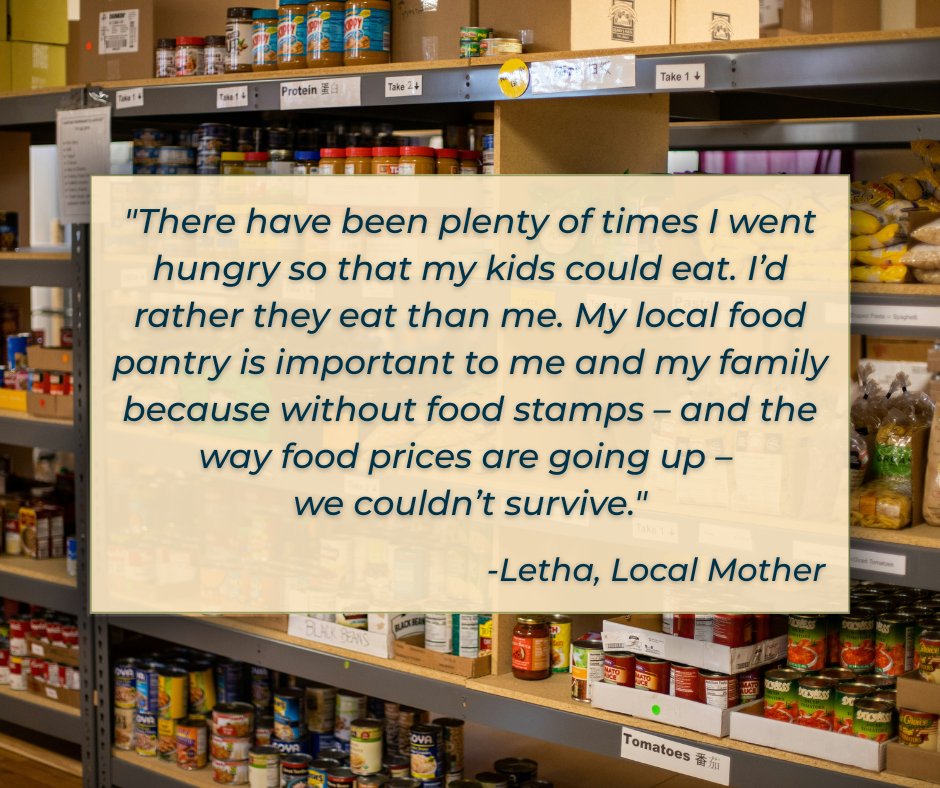Support from our community helps us get more nourishing food on the table for local mothers like Letha and her family 🧡

➡️ Hear more stories: lowcountryfoodbank.org/stories/
🍎 Support local families: secure.qgiv.com/event/lcfbrise…
#Lowcountry