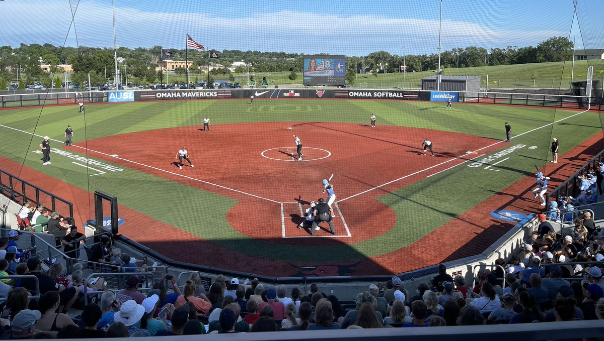 CSMFlamesSB's tweet image. AUSL in Omaha this weekend! ❤️🥎