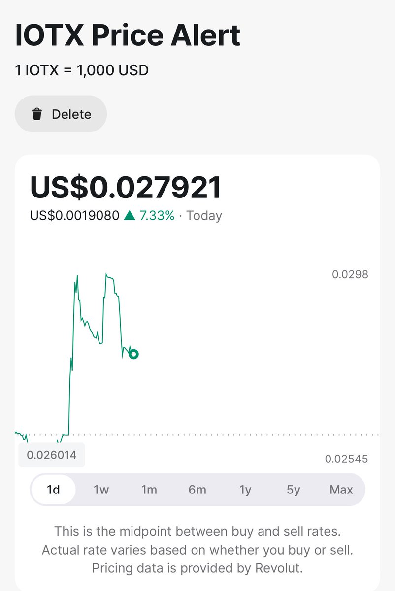 NomadicPaura's tweet image. Something weird is happening!
Only the ISO20022 compliant Cryptocurrency is sending out Price alerts of USD $1,000 on my Revolut Account
This is in preparation of July 14 when ISO20022 will be fully operational
Are we about to witness the BIG BOOM ??
#XRP #XLM #HBAR #OITX