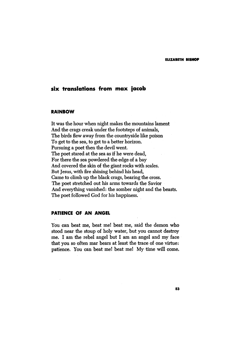 NathanFrancis__'s tweet photo. "What is called a sincere work is one that is endowed with enough strength to give reality to an illusion."

Poems: https://t.co/m54AmtkCxT]

✒️ #MaxJacob, French poet, artist, and writer, was #BOTD 12 July 1876. #Poetry #Writing https://t.co/Da6D0RMJuY