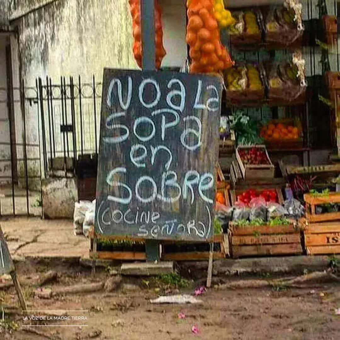 Está picante el verdulero.