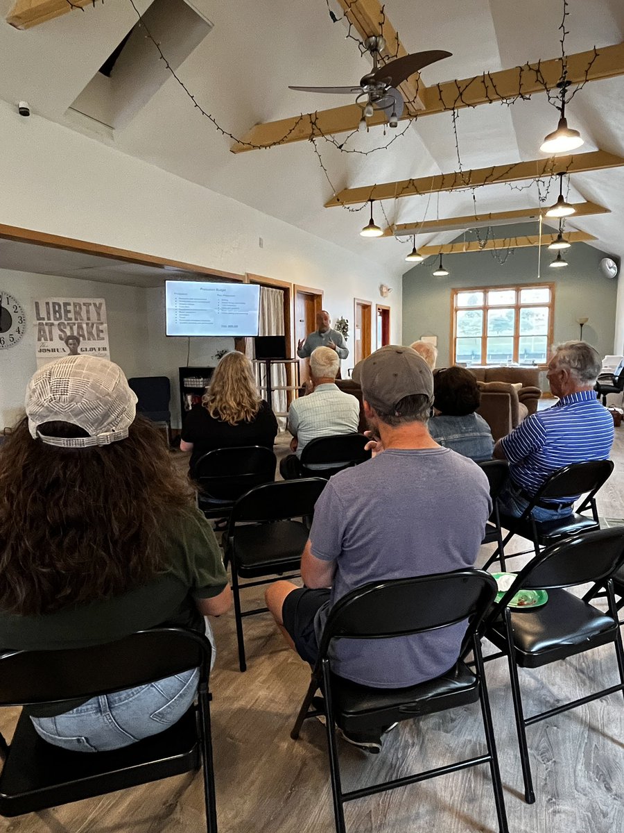 Thank you to everyone who came out to learn and reflect on Liberty at Stake: The Joshua Glover Story

His fight for freedom with the courage of 5,000 Wisconsinites who stood with him reminds us that liberty is always worth defending.🇺🇸 

Thank you <a href="/MichaelJahr/">Michael D. Jahr</a> for bringing to
