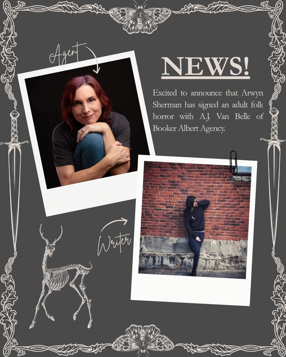 Arwyn Sherman || ADD WE THE MISSING ON GOODREADS (@shermanarwyn) on Twitter photo *spits out the vague juice*
I am UNVAGUE. I am the opposite of vague. Vagueless if you will.
I am now represented by <a href="/ajvanbelle/">A.J. Van Belle (they/them), Author & Agent</a> of <a href="/BookerAlbertLit/">Booker Albert Lit</a> *spits out the vague juice*
I am UNVAGUE. I am the opposite of vague. Vagueless if you will.
I am now represented by <a href="/ajvanbelle/">A.J. Van Belle (they/them), Author & Agent</a> of <a href="/BookerAlbertLit/">Booker Albert Lit</a>