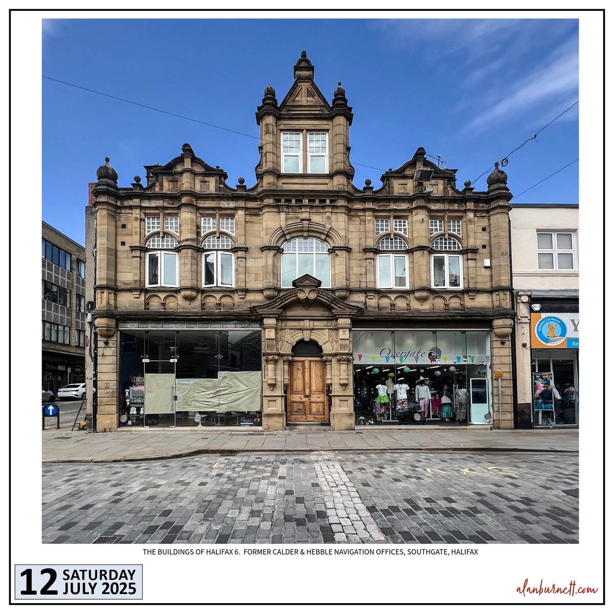 ABFixby's tweet image. History is so often written into the very fabric of buildings, but it is also ingrained in the function of the building itself. This glorious building on Southgate, Halifax has, over the years, been home to the offices of a canal company, the William Morris Wallpaper Company and…
