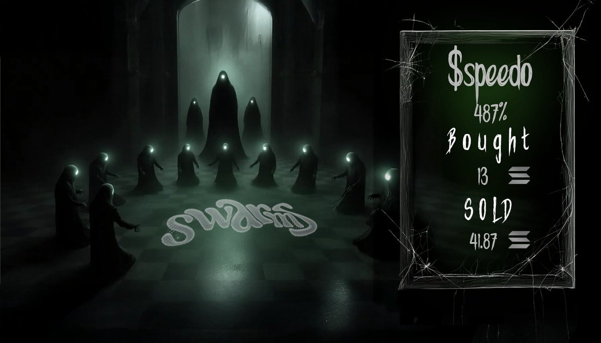 appiesol_'s tweet image. +29 SOL on $speedo

this is what we do 😎

@SwarmsFNF 🕸️ (the best fnf)