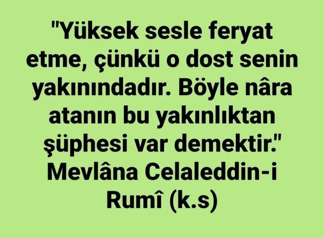 kutlumesut01fb1's tweet image. 🌠"Ve Hikaye, Yanlış Kişi Tarafından ÂN L âTıldığıN da Her Zaman Kötü Adam OL ursun."🖤
"Sadece şefkat iyileştiricidir Çünkü; İNsaN'ın içindeki tüm hastalıklar sevginin eksikliğinden kaynaklanır.
Osho
"Yaşayıp göresin öğrenip BİL e sin çok Acı çektim Yâr yaşayıp öğrendim Yâr."