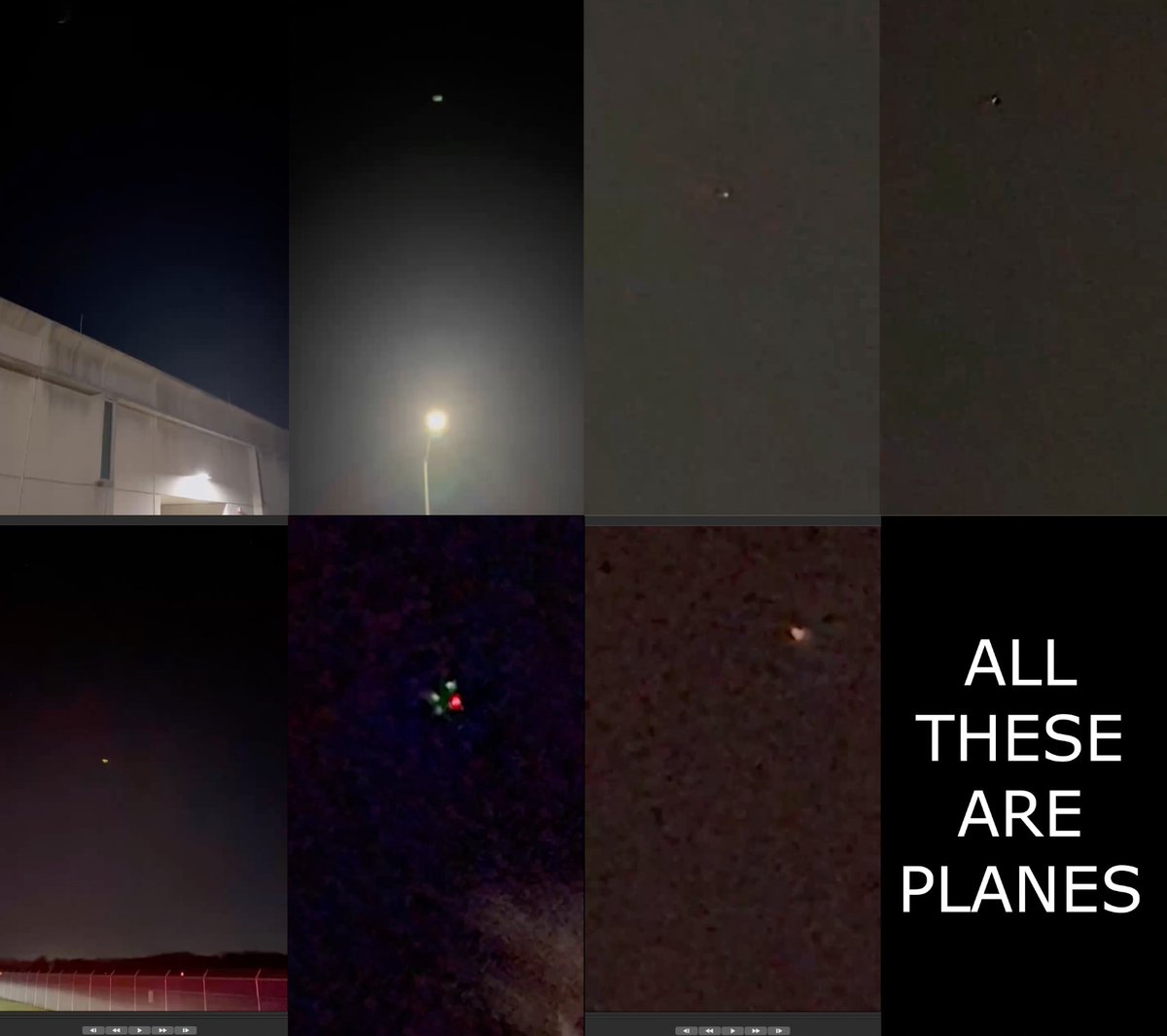 I've analyzed all seven videos the US Military released showing "drones" over Wright Patterson AFB.  

All 7 are planes. 6 planes have an exact ID. 1 just has too many to choose from. 

People make mistakes. But where are the cases with actual drones?

metabunk.org/threads/wright…