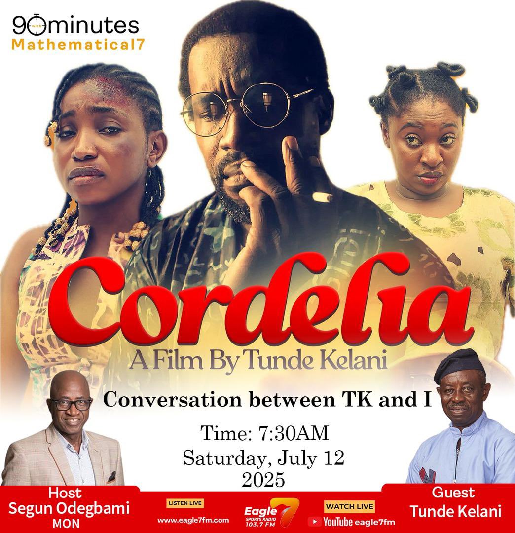 tkelani's tweet image. ‘‘The return of TK, the storyteller - with ‘Cordelia’
He is, arguably, Nigeria’s most accomplished and most renowned film maker and cinematographer. Although he describes himself simply as a storyteller, he is much more than that - a teacher, photographer, social activist and…