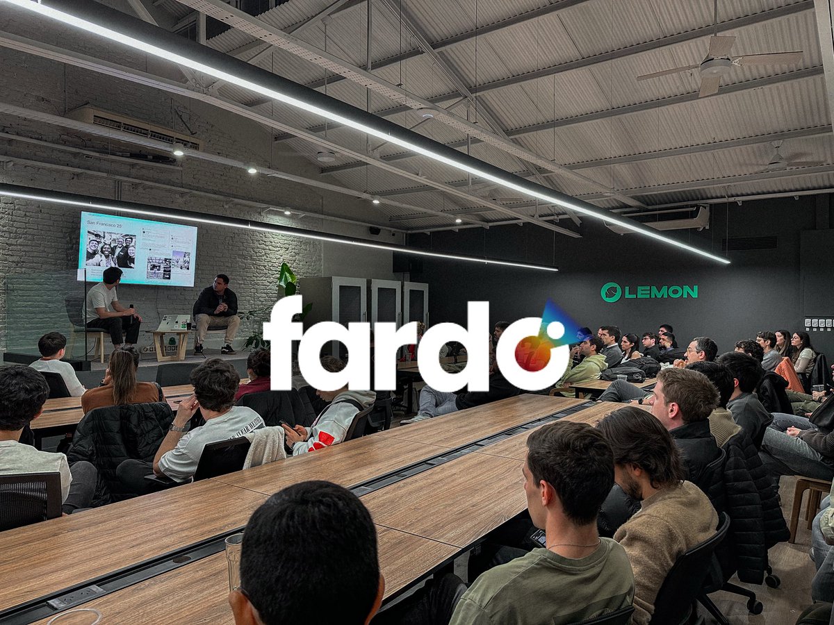 Fardo (@heyfardo) on Twitter photo AI visibility también es esto:
estar donde se construye el futuro.
Presentes en #LLMnative las oficinas de <a href="/lemonapp_ar/">Lemon Argentina</a> AI visibility también es esto:
estar donde se construye el futuro.
Presentes en #LLMnative las oficinas de <a href="/lemonapp_ar/">Lemon Argentina</a>