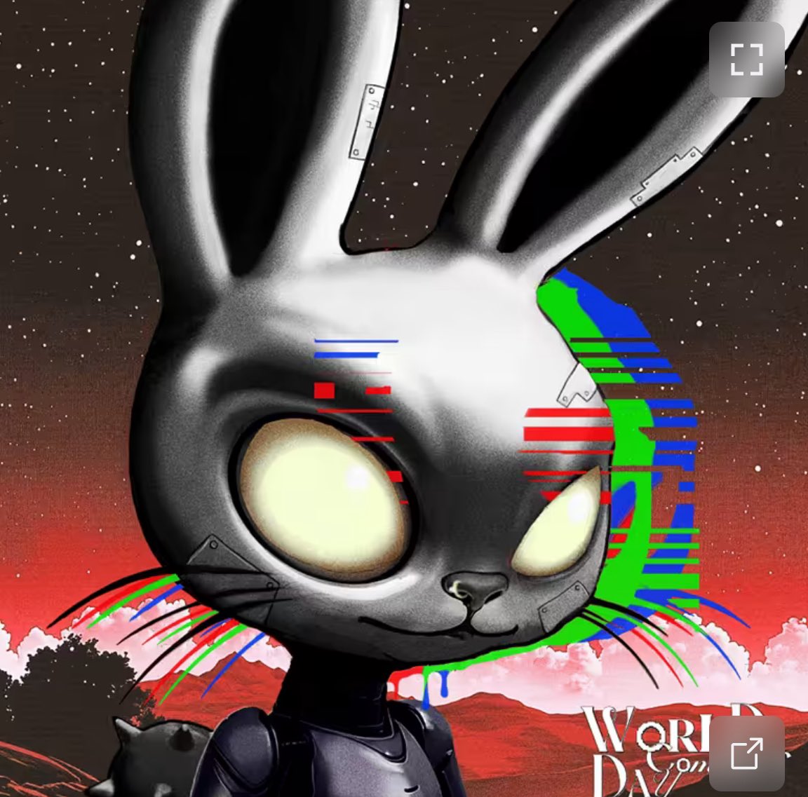 Added <a href="/badbunnz_/">Bad Bunnz</a>  number 4 to my collection because some legend says 4 is a cooler number than 3.   

And this one looks like a death-bot on Mars.