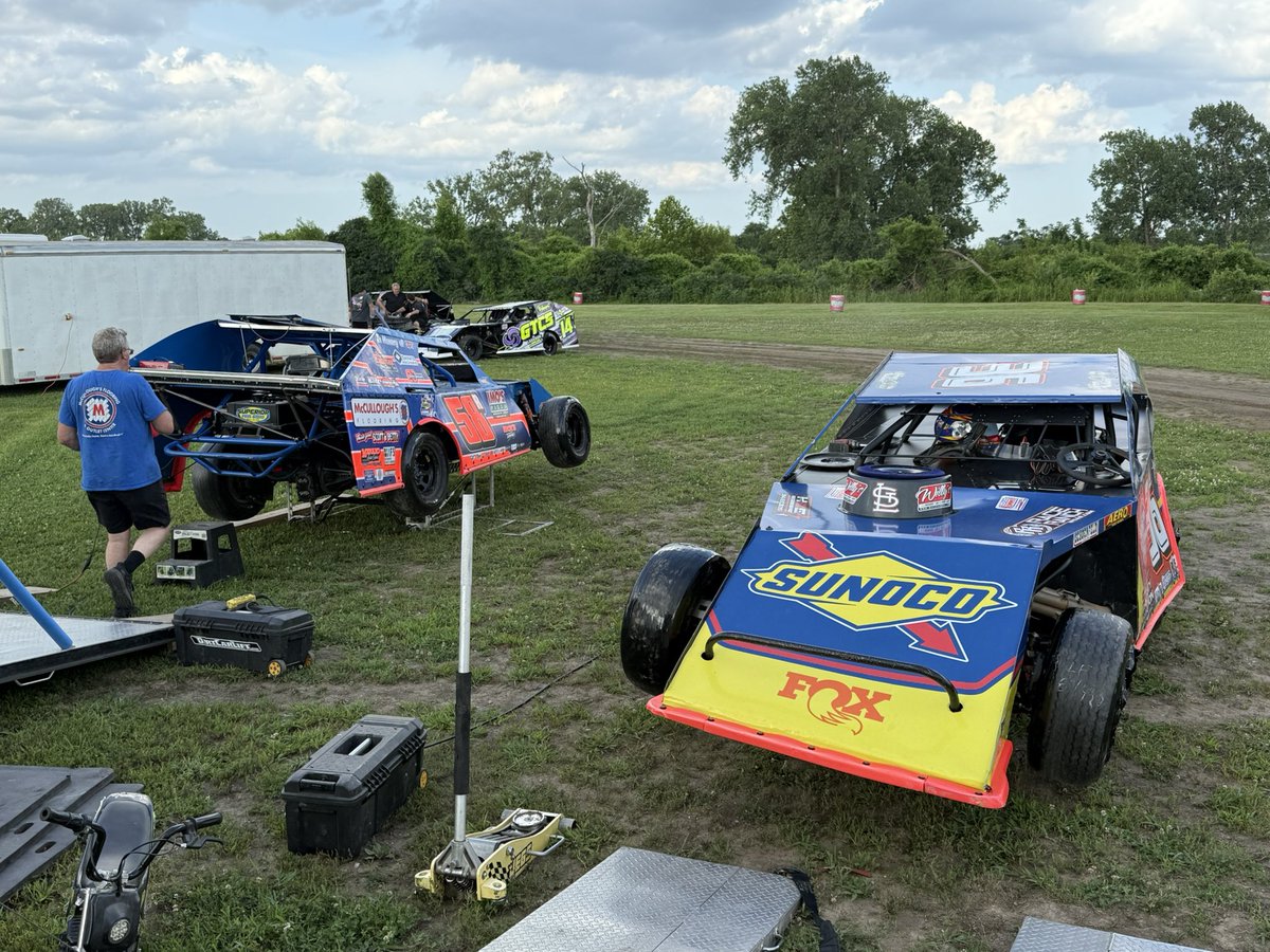 Posted up here at Tri-City Speedway in Granite city Illinois on this Friday night.