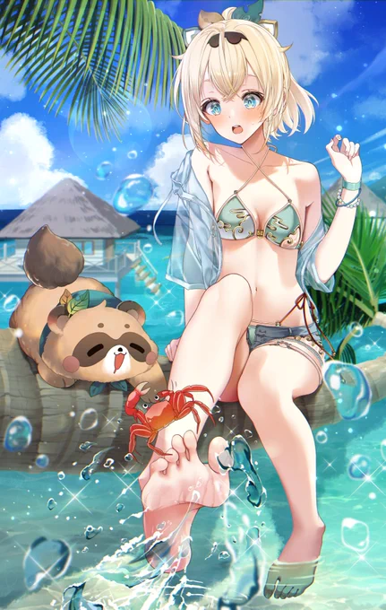 えっ、カニ!? #いろはにも絵を