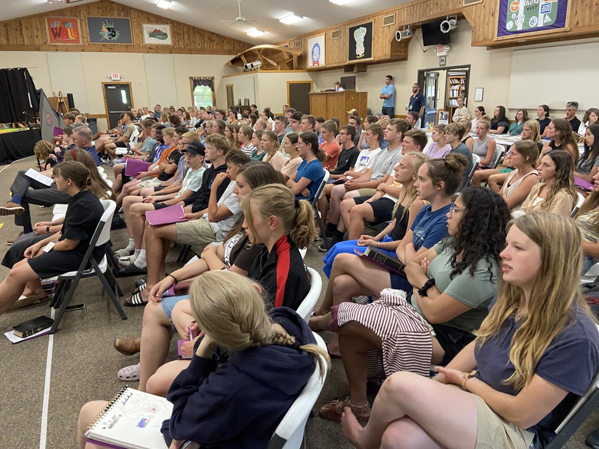 JoelBeeke's tweet image. My Queen and I had a wonderful time at our annual Youth Camp in Hastings, Michigan, which concluded this afternoon. The addresses were excellent and focused on the believer’s union with Christ and how to grow in our relationship with Christ (photo). Stress was also placed for the…