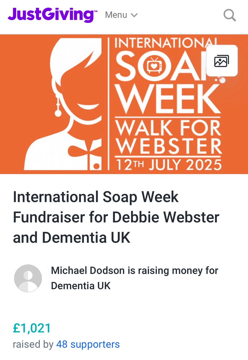 ConversationStr's tweet image. The power of soap fans is incredible! We’ve hit over £1k for our #soapweek fundraiser for our Debbie! Find out more here: justgiving.com/page/soapweekw…

Thank you to everyone who donated and everyone who is joining us tomorrow! Make sure to bring plenty of water and sunscreen!