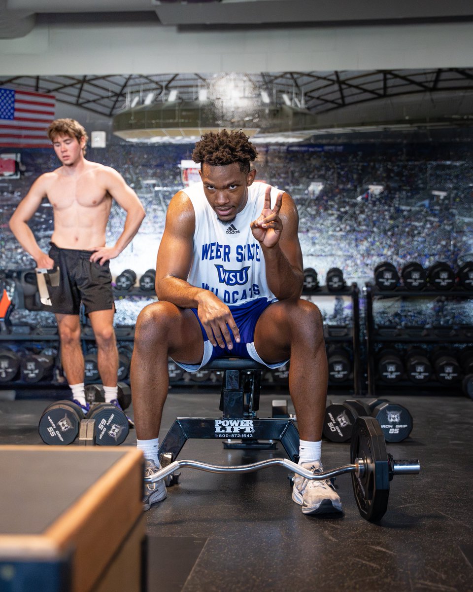 WeberStateMBB's tweet image. Straight to work 💪