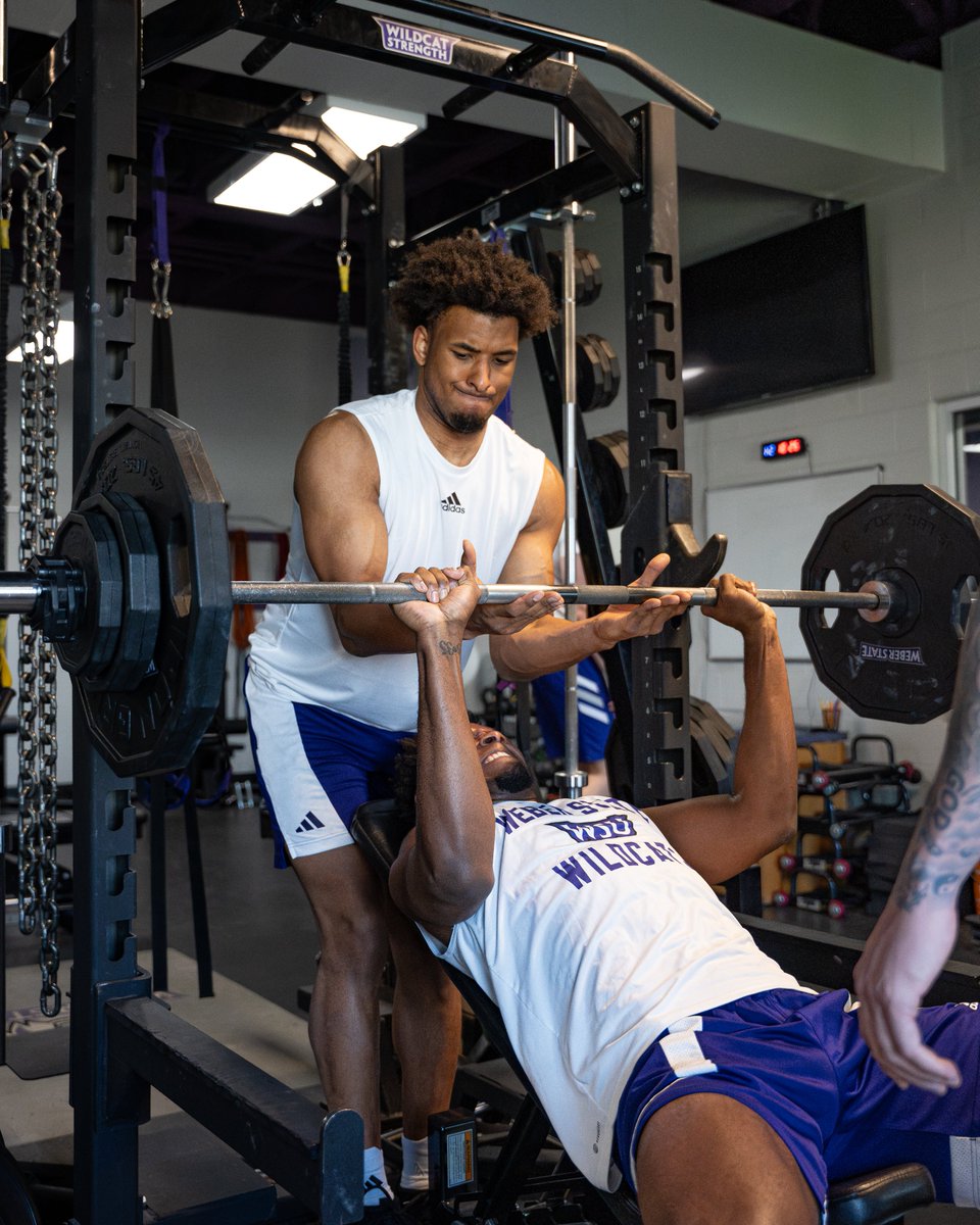 WeberStateMBB's tweet image. Straight to work 💪