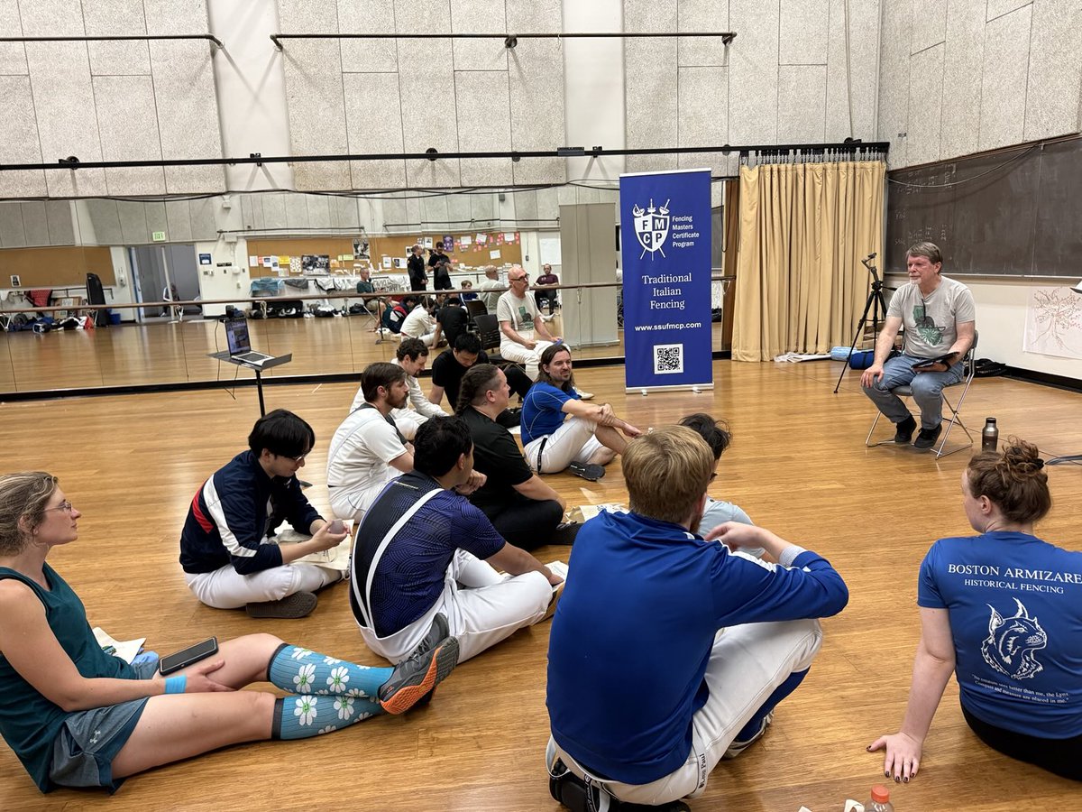 Prof Sullins talk—afternoon day2  

Posing the opening question— 

What value does fencing provide to non fencers (rest of society?)?