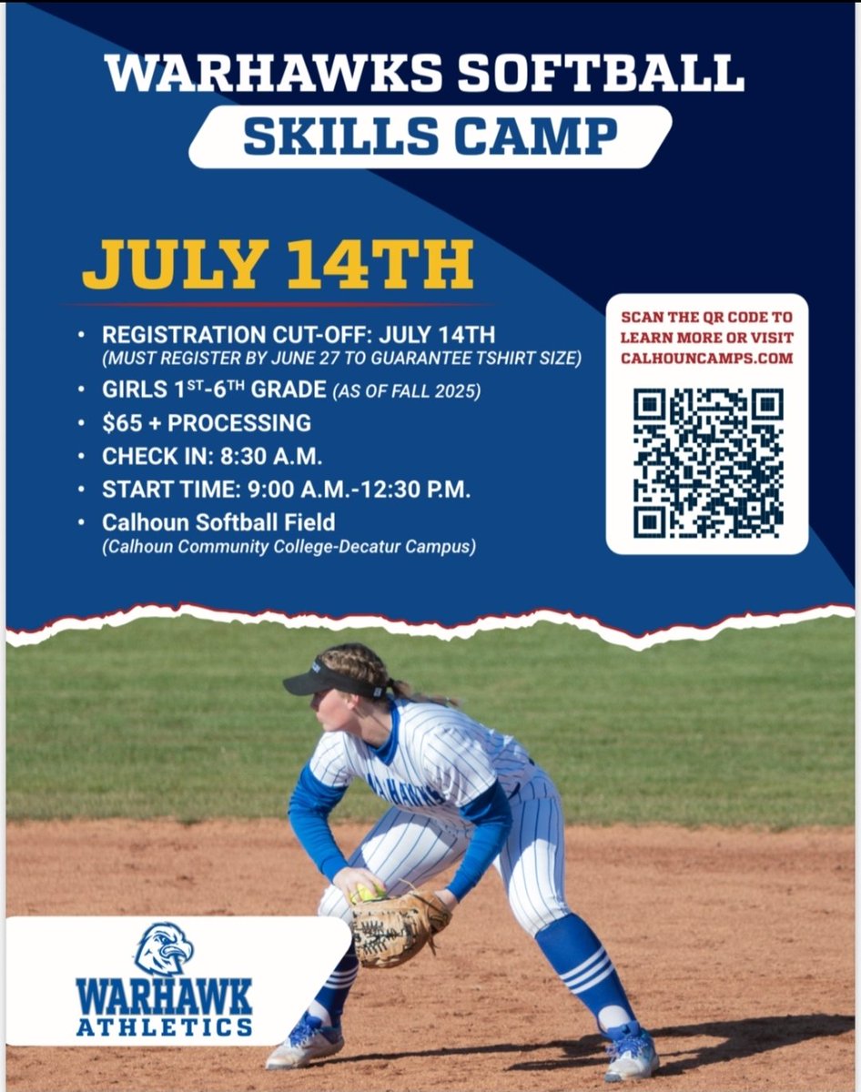 Coach_DBowling's tweet image. It's not too late to register!!! Would love to have you on campus and take a look prospective Warhawks!!! #TheProcessBegins