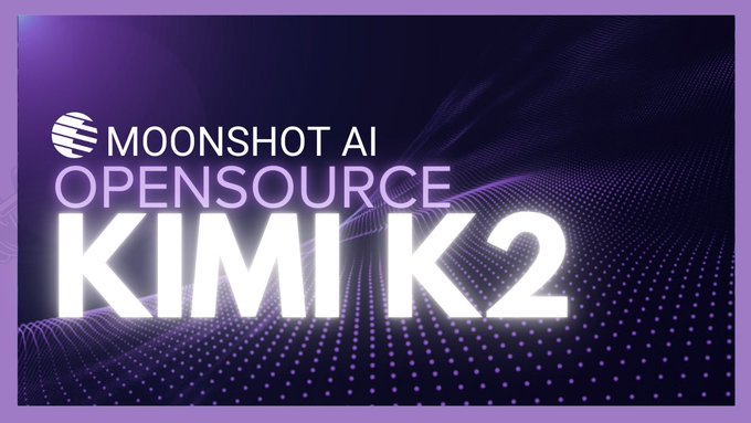 Kimi K2 Release! Open-Source Agentic Model!