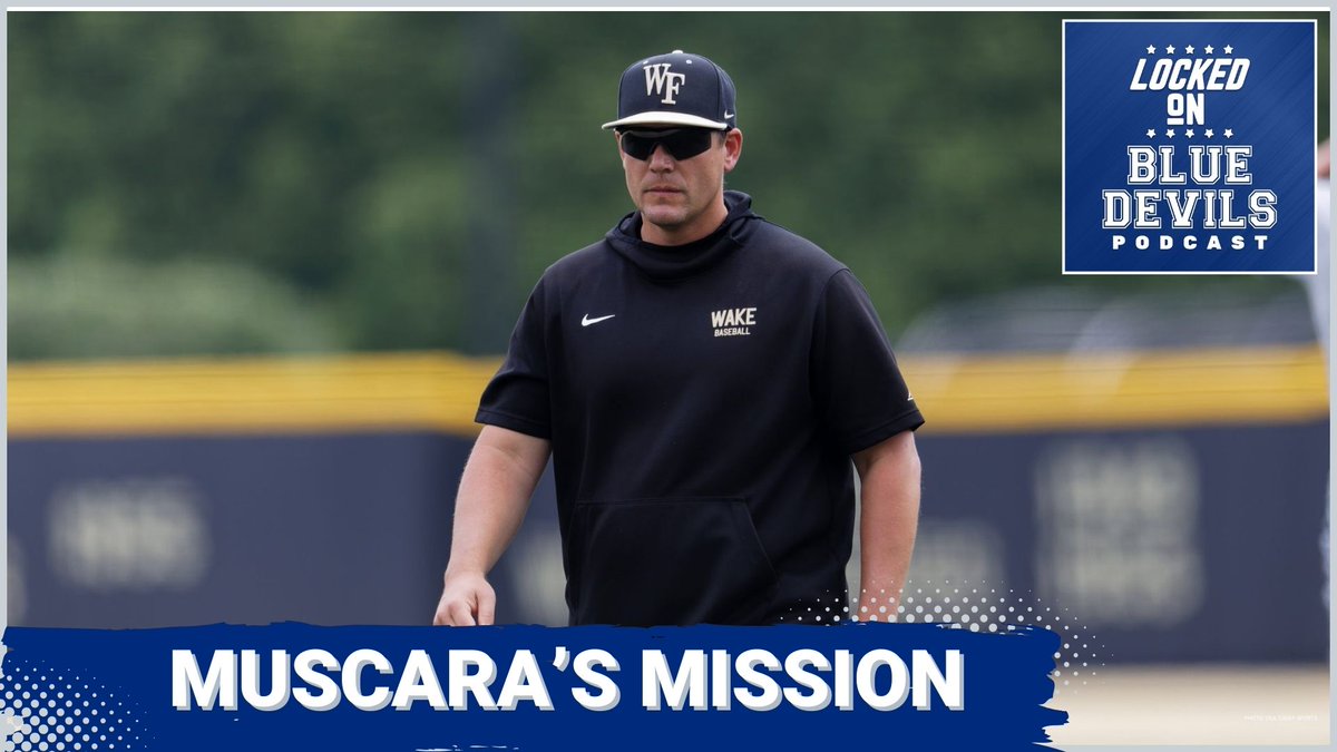 Locked On Blue Devils (@lo_bluedevils) on Twitter photo WEDNESDAY Locked On Blue Devils
<a href="/_JJ_Jackson_/">JJ Jackson</a> chats with <a href="/aaronfitt/">Aaron Fitt</a> of <a href="/d1baseball/">D1Baseball</a> about the <a href="/DukeBASE/">Duke Baseball</a> team hiring Corey Muscara to be the new head coach. Enjoy!
<a href="/LockedOnNetwork/">Locked On Podcast Network</a> | <a href="/LockedOnACC/">Locked On ACC</a> WEDNESDAY Locked On Blue Devils
<a href="/_JJ_Jackson_/">JJ Jackson</a> chats with <a href="/aaronfitt/">Aaron Fitt</a> of <a href="/d1baseball/">D1Baseball</a> about the <a href="/DukeBASE/">Duke Baseball</a> team hiring Corey Muscara to be the new head coach. Enjoy!
<a href="/LockedOnNetwork/">Locked On Podcast Network</a> | <a href="/LockedOnACC/">Locked On ACC</a>