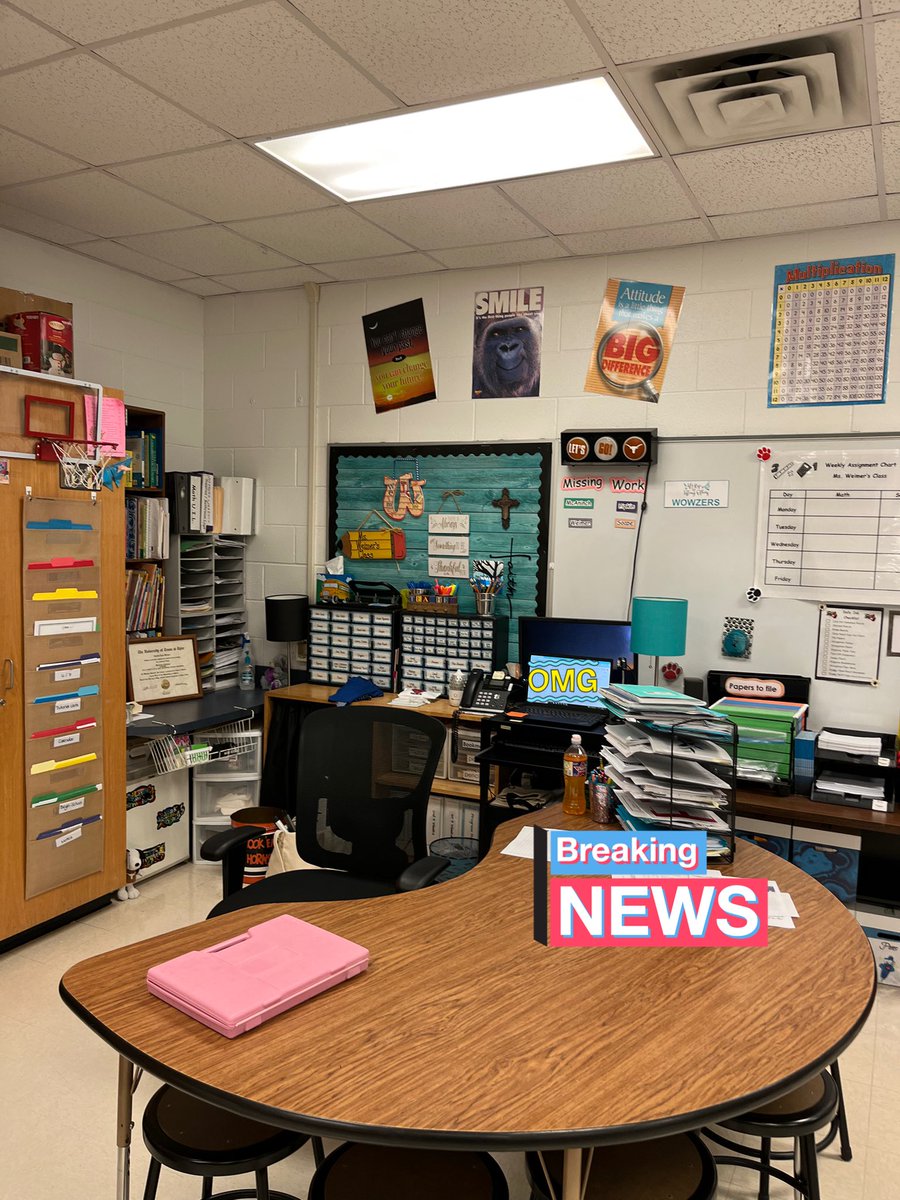<a href="/SciPiHarvey/">SciPi</a> 5th grade Math teacher in rural East Texas.Hope to make students excited about Math. I believe in growth mindset and positivity. #support_a_teacher #clearthelist 
Some before &amp; after. Still a major work in progress.

amazon.com/hz/wishlist/ls…