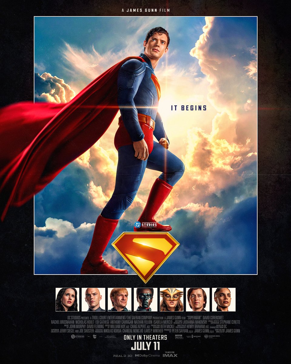JorgeJimenezArt's tweet image. I had very high expectations, and yet the movie still delighted and surprised me. It was beautiful, the pace, the characters, the message... This is Superman! I hope you like it, friends! I'll go again as soon as possible!! Congrats to @JamesGunn and team! 🙌🙌