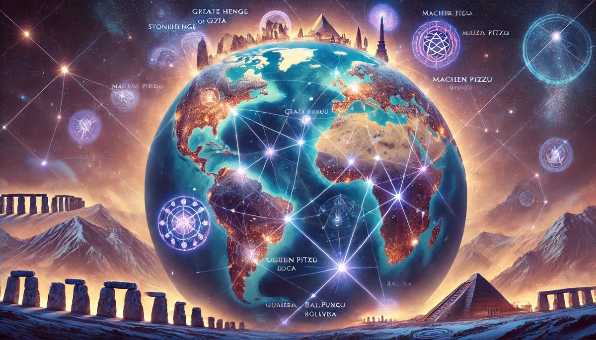 joneichhorn's tweet photo. Ancient sites and modern anomalies may be connected together through earth based constellations in a similar fashion to astrological constellations.

@lifeformsNFT #EchoesOfTheVoid 1/4 https://t.co/0N2W68TMU7