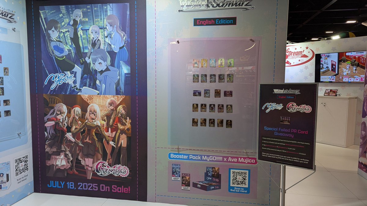 Bushiroad at Smash 2025!
<a href="/weissschwarz_en/">Weiß Schwarz TCG</a> <a href="/bangdream_en/">BanG Dream! Official EN</a> 
#BushiroadEXPO2025 #BDAM