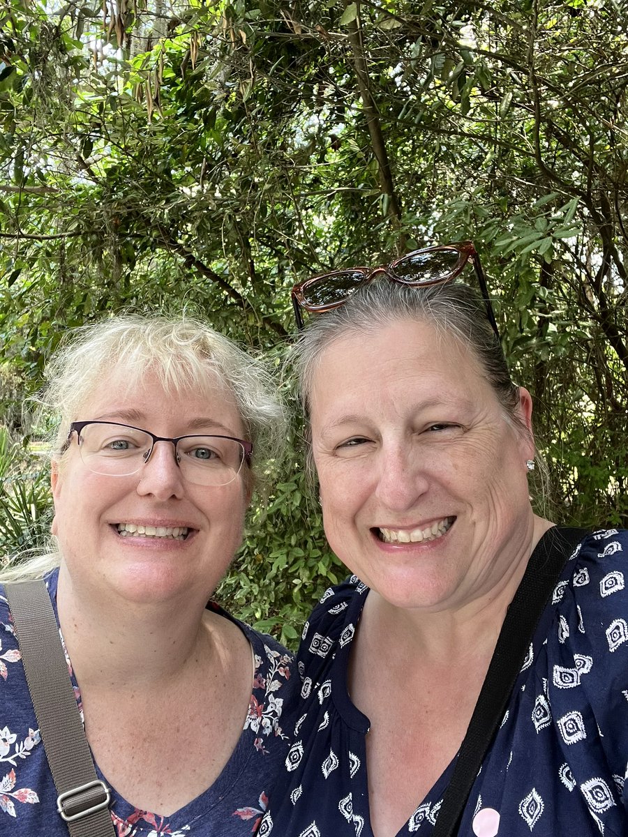 LMarenda's tweet photo. Learning about our past isn’t supposed to be happy, sunshine information. Began day 1 of our trip learning about the enslaved at McLeod Plantation in Charleston, SC. @SalemSchoolsk12 @SalemState #AmericanSouthTrip2025 #EducatorsAlwaysLearning https://t.co/BcXA7pptNh