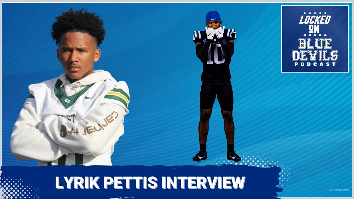 Locked On Blue Devils (@lo_bluedevils) on Twitter photo WATCH: <a href="/_JJ_Jackson_/">JJ Jackson</a> chats with <a href="/PettisLyrik/">lyrik pettis</a> about his decision to commit to <a href="/DukeFOOTBALL/">Duke Football</a>. Enjoy! #Duke
youtu.be/_TjUUsz5Nz4 WATCH: <a href="/_JJ_Jackson_/">JJ Jackson</a> chats with <a href="/PettisLyrik/">lyrik pettis</a> about his decision to commit to <a href="/DukeFOOTBALL/">Duke Football</a>. Enjoy! #Duke
youtu.be/_TjUUsz5Nz4