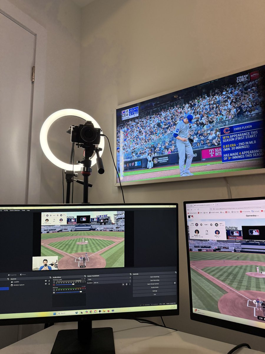 Cubs vs Yankees Livestream! 

Streaming on Twitch for the first time in 4 years. (TikTok still hacked)

Twitch.tv/Mbonehd