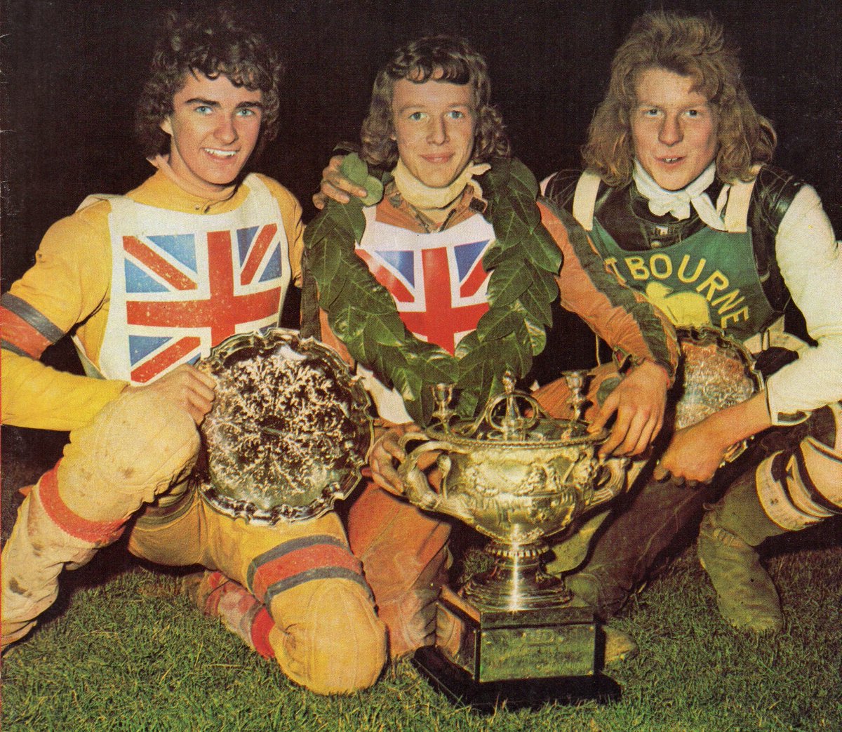 In 1974 Belle Vue's Chris Morton won the British Junior Championship @ Canterbury. Chris scored a 15 point maximum to take the Title. Steve Bastable of Stoke was runner up with 13 while Eastbourne's Neil Middleditch finished third on 12.